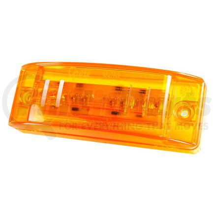 54003-3 by GROTE - SuperNova® Sealed Turtleback® II LED Clearance Marker Light, Dual Intensity, Optic Lens, Male Pin, Yellow, Bulk Pack