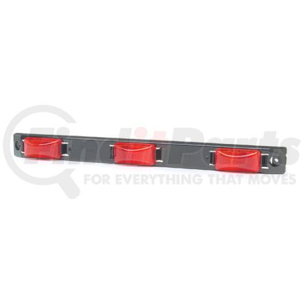 49172-3 by GROTE - Bar Light, US15 Plastic Series, Red, Bulk Pack