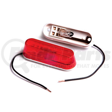 45252-3 by GROTE - Thin-Line Single-Bulb Clearance / Marker Light - Red, Multi Pack