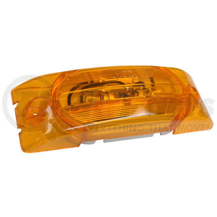 45443-3 by GROTE - Two-Bulb Turtleback Clearance / Marker Light - No-Splice, Optic Lens, Yellow, Multi Pack