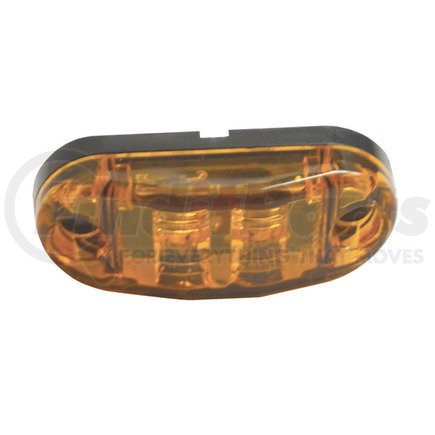 47013-3 by GROTE - 2 1/2" Oval LED Clearance / Marker Light - Yellow, Multi Pack