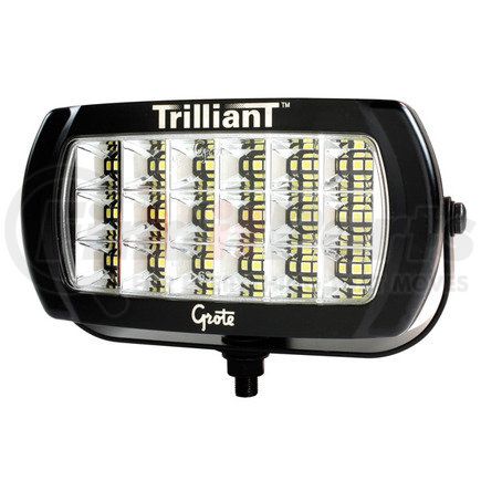 6.3E+62 by GROTE - Trilliant LED Light, 2400 Lumens, w/ Reflector, Flood, Hardwired, 24V