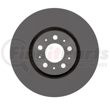 106468GF by NEOTEK - Disc Brake Rotor - Hat Style, For Hydraulic Brakes, 12.44 in. Outside Diameter, Vented