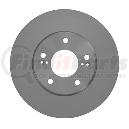 106923GF by NEOTEK - Disc Brake Rotor - Hat Style, For Hydraulic Brakes, 10.87 in. Outside Diameter, Vented