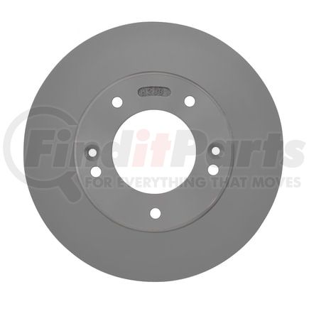 106928GF by NEOTEK - Disc Brake Rotor - Hat Style, For Hydraulic Brakes, 11.81 in. Outside Diameter, Vented