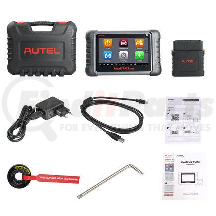 TS608 by AUTEL - MaxiTPMS – Complete TPMS, Service & All Systems Diagnostics Tablet with Bluetooth OBDII VCI