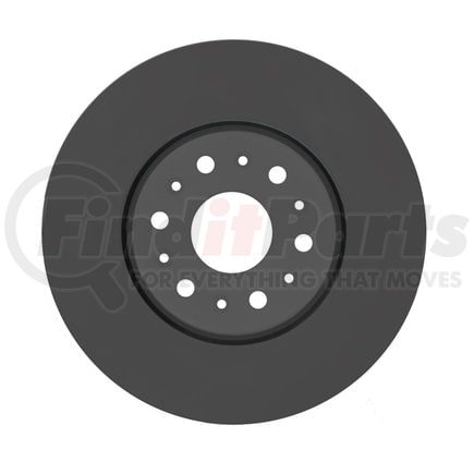 1072135GF by NEOTEK - Disc Brake Rotor - Hat Style, For Hydraulic Brakes, 12.64 in. Outside Diameter, Vented
