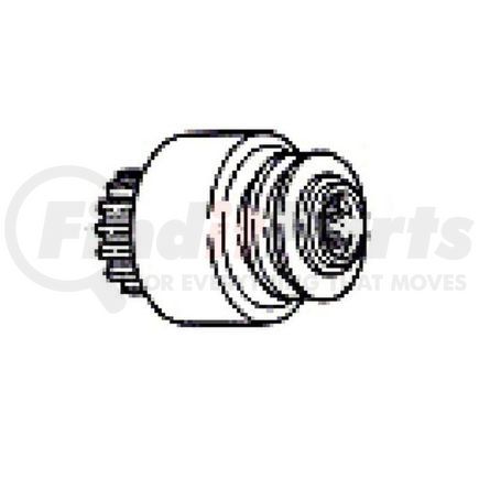 10483809 by DELCO REMY - Starter Drive Assembly - 10-11 Tooth, Clockwise, For 28MT Model