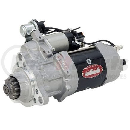 8200829 by DELCO REMY - Starter Motor - 39MT Model, 12V, SAE 3 Mounting, 11Tooth, Clockwise