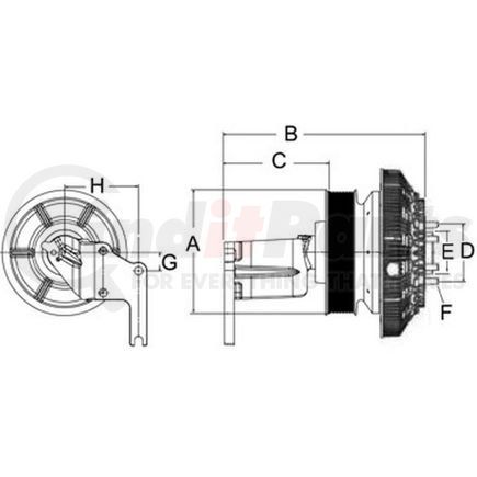 79A9238-2 by HORTON - DM Advantage Two-Speed Reman Fan Clutch