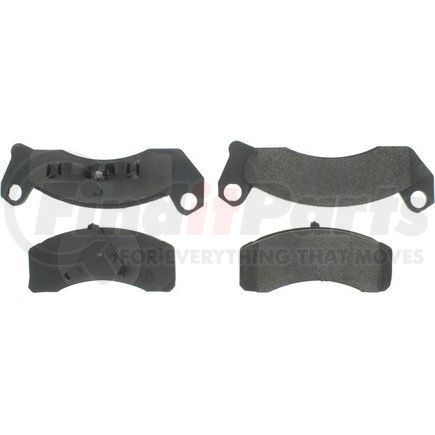 300.04990 by CENTRIC - Centric Premium Semi-Metallic Brake Pads with Shims and Hardware