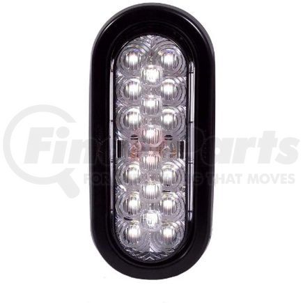 M63324 by MAXXIMA - Maxxima M63324 White 6" Oval LED Backup Light