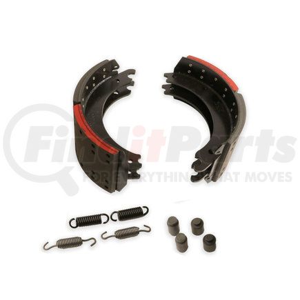 MT221255 by MARMON HERRINGTON - Marmon Herrington MT22-1255 Front Steer Axle Brake Shoe And Spring Kit