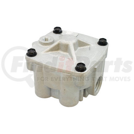 A86477 by HALDEX - Air Brake Relay Valve - 4 Vertical Ports, 3/4"/Plugged Supply Ports, 1/2 Delivery Ports