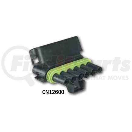 CN12600 by KENWORTH - Connector-Shell 6 Cav Wp