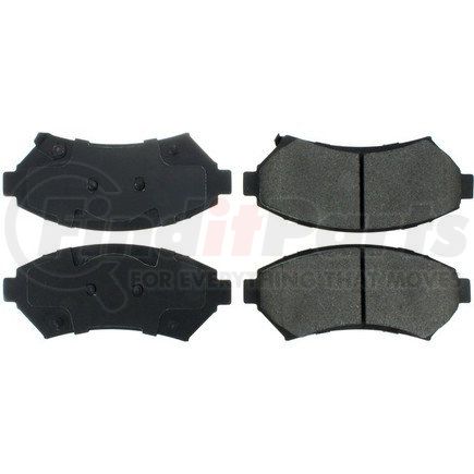 306.06990 by CENTRIC - Centric Fleet Performance Brake Pads with Hardware