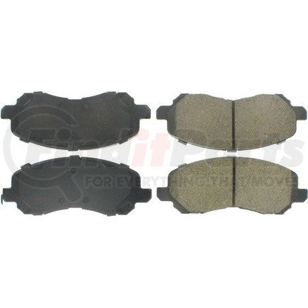 301.08660 by CENTRIC - Centric Premium Ceramic Brake Pads with Shims and Hardware