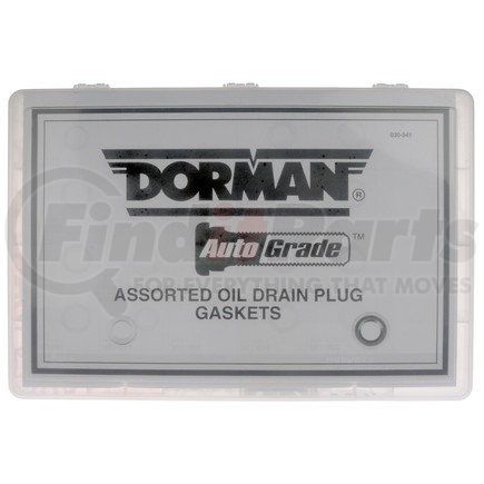 030-541 by DORMAN - Oil Drain Plug Gasket Tech Tray - 20 SKU - 115 Pcs.