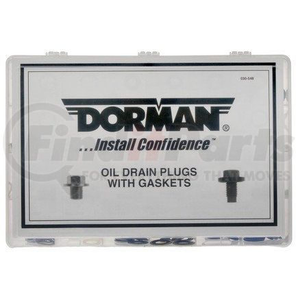 030-548 by DORMAN - Oil Drain Plug Tech Tray