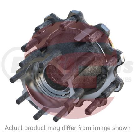 Gunite HR936K Rear Hub Sub-Assy - SAE Long R Axle (Gunite)