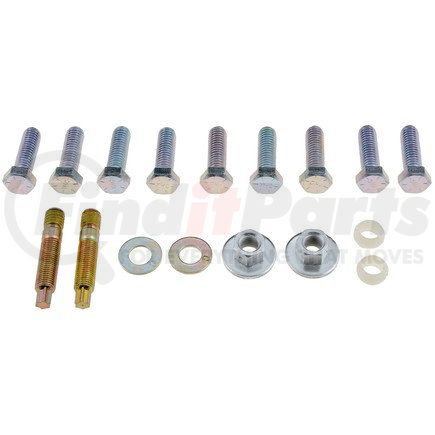 03408 by DORMAN - Exhaust Manifold Hardware Kit - 3/8-16 and 3/8-24 In.