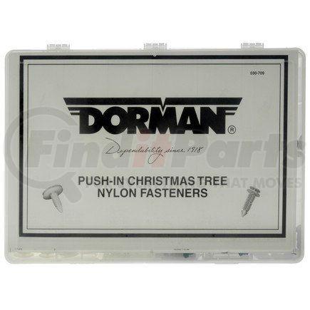 030-709 by DORMAN - Push-in Nylon Panel Retainer Tech Tray