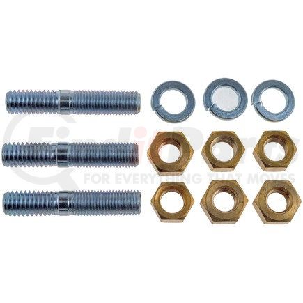 03099 by DORMAN - Exhaust Stud Kit - 7/16-14 x 2-1/4 In.