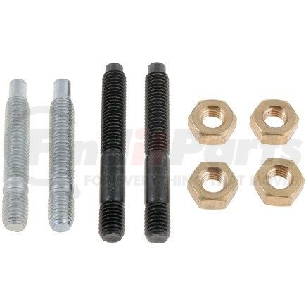 Dorman 03100 Exhaust Flange Stud and Nut Exhaust Stud Kit M10-1.5 x 65mm And M10-1.5 x 77mm And (4) M10-1.5 Nuts