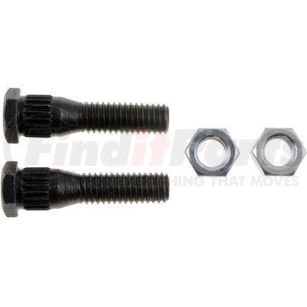 03127 by DORMAN - Exhaust Stud Kit - 3/8-16 x 1-11/16 In.