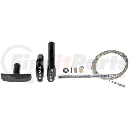 03323 by DORMAN - Hood Release Cable Kit