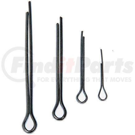 13422 by DORMAN - Cotter Pin Assortment 3x-1/16 x 1/2, 1/16 x 1, 3/32 x 1, 1/8 x1-1/2,1/8 x 2 In.