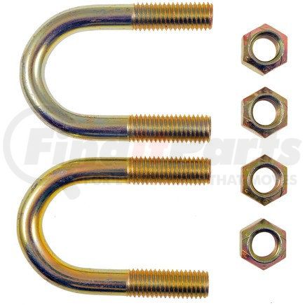 13503 by DORMAN - Lower Control Arm U-Bolt Kit