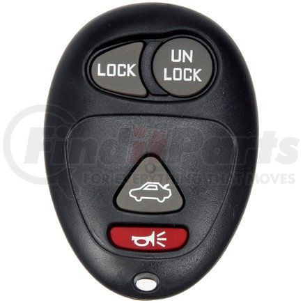 13741 by DORMAN - Keyless Entry Remote 4 Button