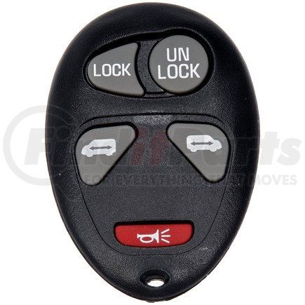 13742 by DORMAN - Keyless Entry Remote 5 Button
