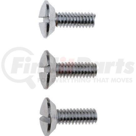 13840 by DORMAN - Wheel Cap Screws - 1/4-20 X 3/4 In.