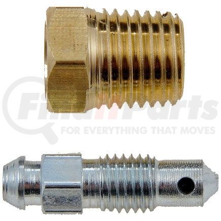 13916 by DORMAN - Bleeder Screw Repair Kit For 5/16 In./ 8mm And Larger Bleeder Screws