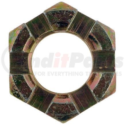 13580 by DORMAN - Hex Nut - Slotted - Class 8.8- M12-1.25