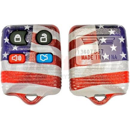 13607US by DORMAN - Keyless Remote Case American Flag