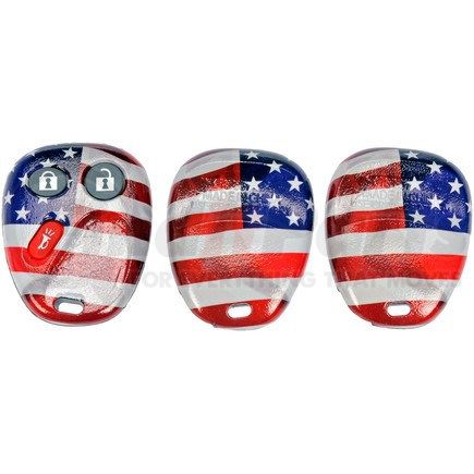 13618US by DORMAN - Keyless Remote Case American Flag