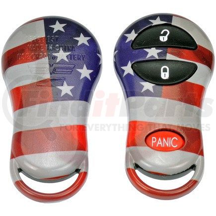 13628US by DORMAN - Keyless Remote Case American Flag