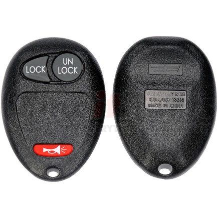 13643 by DORMAN - Keyless Remote Case