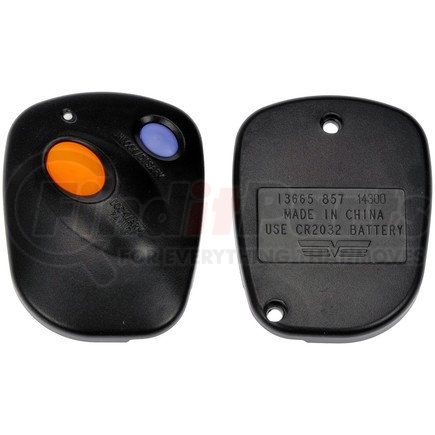 13665 by DORMAN - Keyless Remote Case Repair Kit