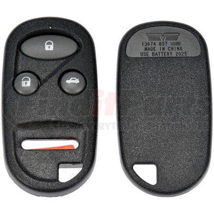 13674 by DORMAN - Keyless Remote Case Repair Kit