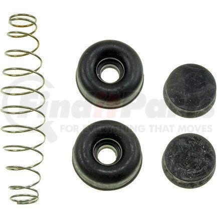 13701 by DORMAN - Drum Brake Wheel Cylinder Repair Kit