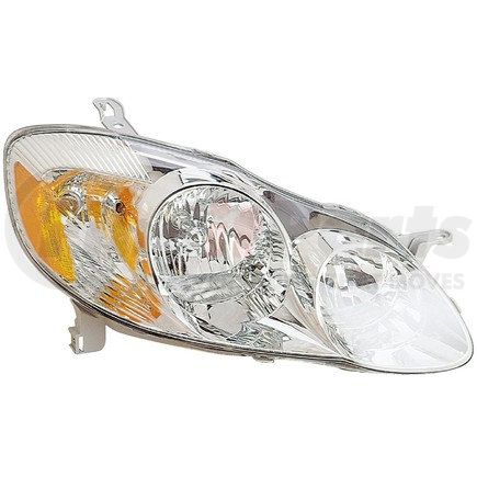 1590891 by DORMAN - Headlight Assembly - for 2003-2004 Toyota Corolla