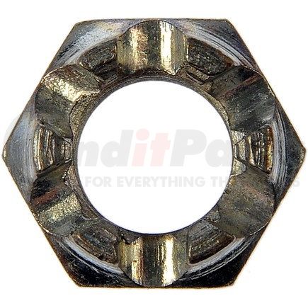 220-012 by DORMAN - Hex Nut-Castellated-Thread Size 3/8-24, Height 9/16 In.