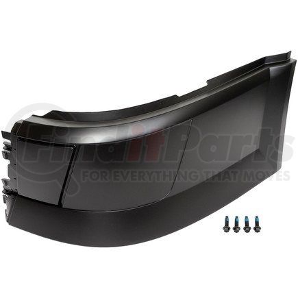 242-5557 by DORMAN - Bumper - End, Left Hand, Without Fog Light Holes