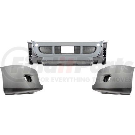 242-6017 by DORMAN - Heavy Duty Bumper Assembly