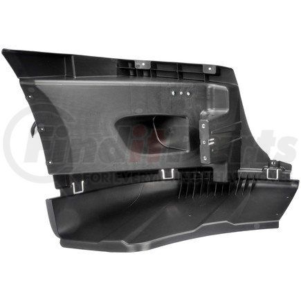 242-5272 by DORMAN - Bumper Reinforcement, Left Hand, Without Fog Light Holes