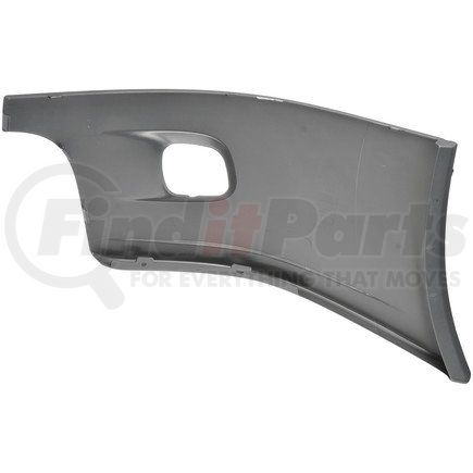 242-5278 by DORMAN - Bumper - End Cover, Left Hand, With Fog Light Holes